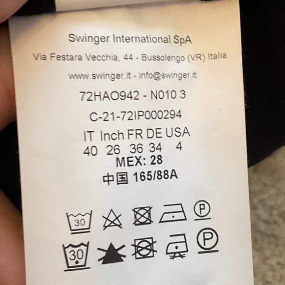 VERSACE JEANS V-Neck Mini Dress VERSACE WOMEN Logo straps mini dress Black - Picture 5 of 9